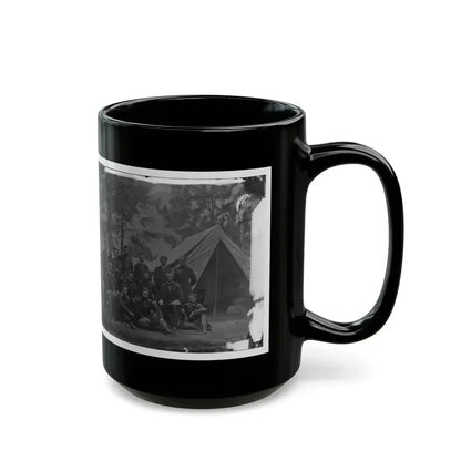 Harrison's Landing, Va. Members Of The Class Of 1860, U.S. Military Academy (U.S. Civil War) Black Coffee Mug - Go Mug Yourself