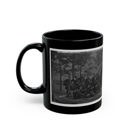 Harrison's Landing, Va. Members Of The Class Of 1860, U.S. Military Academy (U.S. Civil War) Black Coffee Mug - Go Mug Yourself