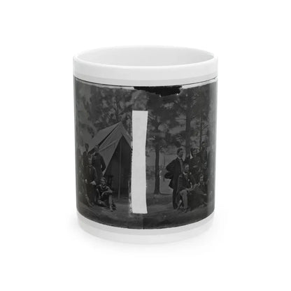 Harrison's Landing, Va. Members Of The Class Of 1860, U.S. Military Academy (U.S. Civil War) White Coffee Mug 11oz - Go Mug Yourself