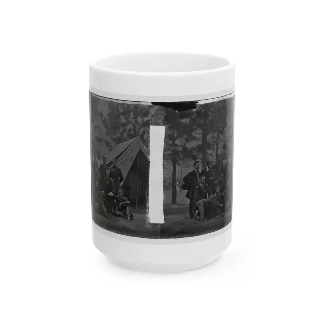 Harrison's Landing, Va. Members Of The Class Of 1860, U.S. Military Academy (U.S. Civil War) White Coffee Mug 15oz - Go Mug Yourself