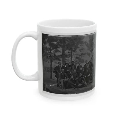 Harrison's Landing, Va. Members Of The Class Of 1860, U.S. Military Academy (U.S. Civil War) White Coffee Mug - Go Mug Yourself