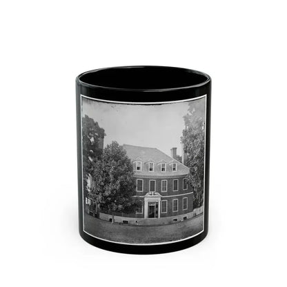 Harrison's Landing, Va., Vicinity. Westover House (U.S. Civil War) Black Coffee Mug 11oz - Go Mug Yourself