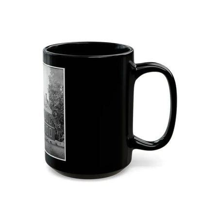 Harrison's Landing, Va., Vicinity. Westover House (U.S. Civil War) Black Coffee Mug - Go Mug Yourself