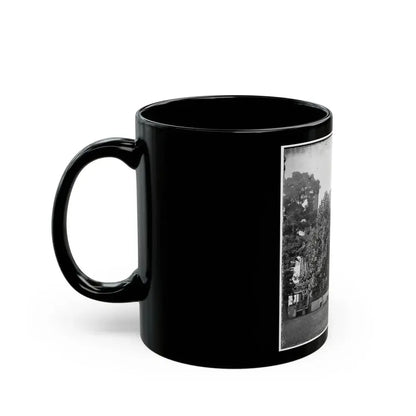 Harrison's Landing, Va., Vicinity. Westover House (U.S. Civil War) Black Coffee Mug - Go Mug Yourself