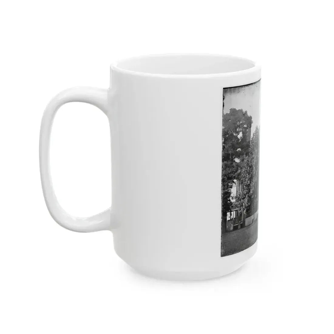 Harrison's Landing, Va., Vicinity. Westover House (U.S. Civil War) White Coffee Mug - Go Mug Yourself