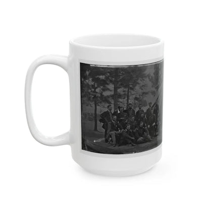 Harrison's Landing, Va. Members Of The Class Of 1860, U.S. Military Academy (U.S. Civil War) White Coffee Mug-Go Mug Yourself