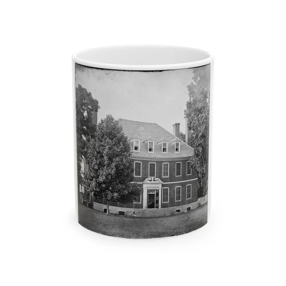 Harrison's Landing, Va., Vicinity. Westover House (U.S. Civil War) White Coffee Mug-11oz-Go Mug Yourself