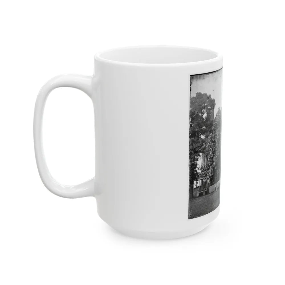 Harrison's Landing, Va., Vicinity. Westover House (U.S. Civil War) White Coffee Mug-Go Mug Yourself