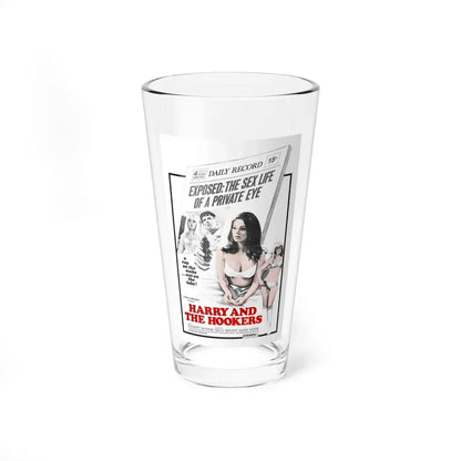 HARRY AND THE HOOKERS 1970 Movie Poster - Pint Glass 16oz 16oz - Go Mug Yourself