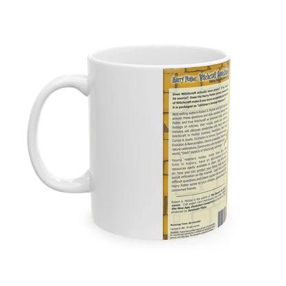 HARRY POTTER WITCHCRAFT REPACKAGED MAKING EVIL LOOK INNOCENT (VHS COVER) - White Coffee Mug - Go Mug Yourself