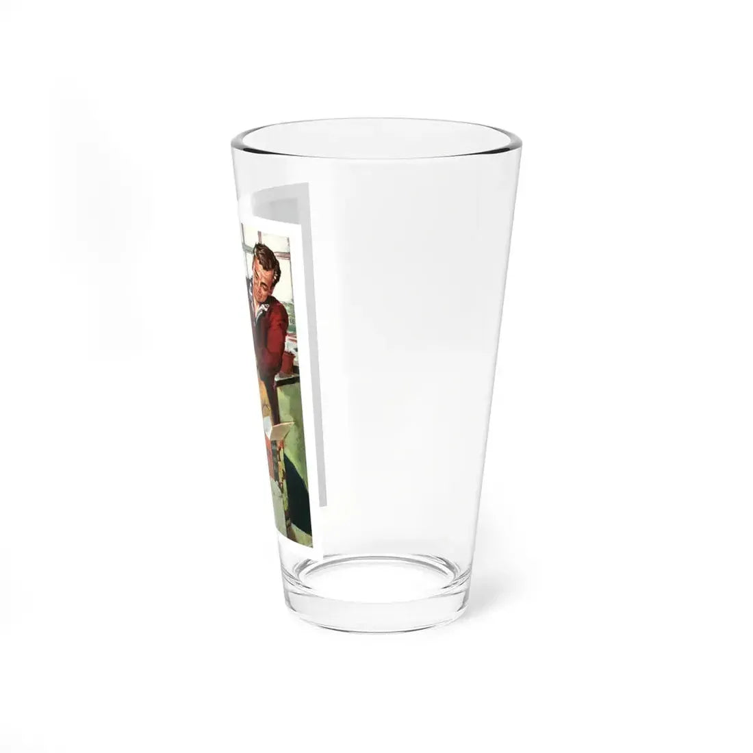 Harry's Restaurant by Sophia Wyatt, Homes And Gardens, 1958 - Pint Glass 16oz - Go Mug Yourself