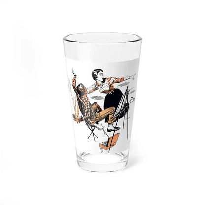 Harvest of the Heart (3), Redbook, September 1954 - Pint Glass 16oz 16oz - Go Mug Yourself