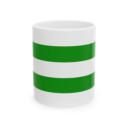 Hasselt B vlag (Belgium) White Coffee Mug-11oz-Go Mug Yourself