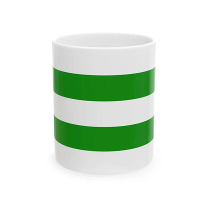 Hasselt B vlag (Belgium) White Coffee Mug 11oz - Go Mug Yourself
