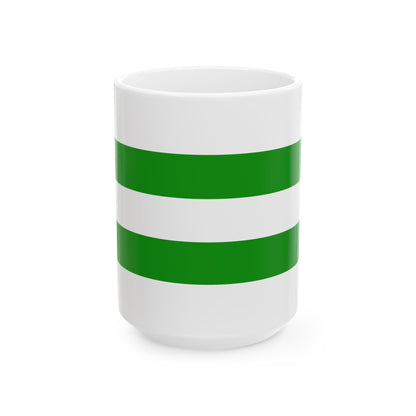 Hasselt B vlag (Belgium) White Coffee Mug-15oz-Go Mug Yourself