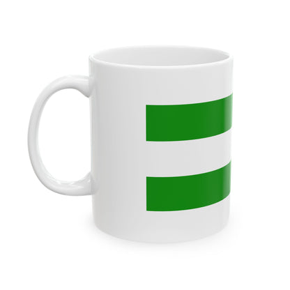 Hasselt B vlag (Belgium) White Coffee Mug-Go Mug Yourself