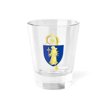 Hastière wapen (Belgium) (Coat of Arms) Shot Glass 1.5oz 1.5oz - Go Mug Yourself