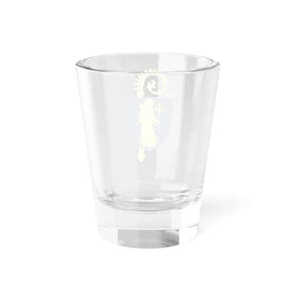 Hastière wapen (Belgium) (Coat of Arms) Shot Glass 1.5oz - Go Mug Yourself