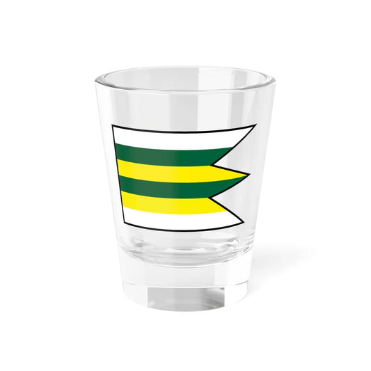 Hatalov Michalovce Flag (Slovakia) Shot Glass 1.5oz 1.5oz - Go Mug Yourself