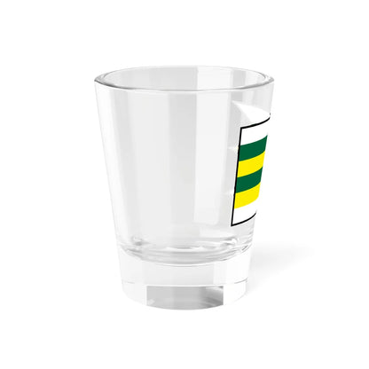 Hatalov Michalovce Flag (Slovakia) Shot Glass 1.5oz - Go Mug Yourself