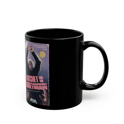 HATCHET FOR THE HONEYMOON (VHS COVER) - Black Coffee Mug - Go Mug Yourself