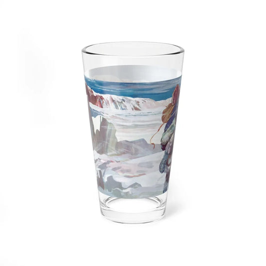 Hate A Story Of The Antarctic by Frank Walford, Britannia And Eve magazine, 1949 - Pint Glass 16oz-16oz-Go Mug Yourself