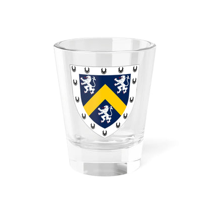Hatfield College Durham arms (England) (Coat of Arms) Shot Glass 1.5oz 1.5oz - Go Mug Yourself