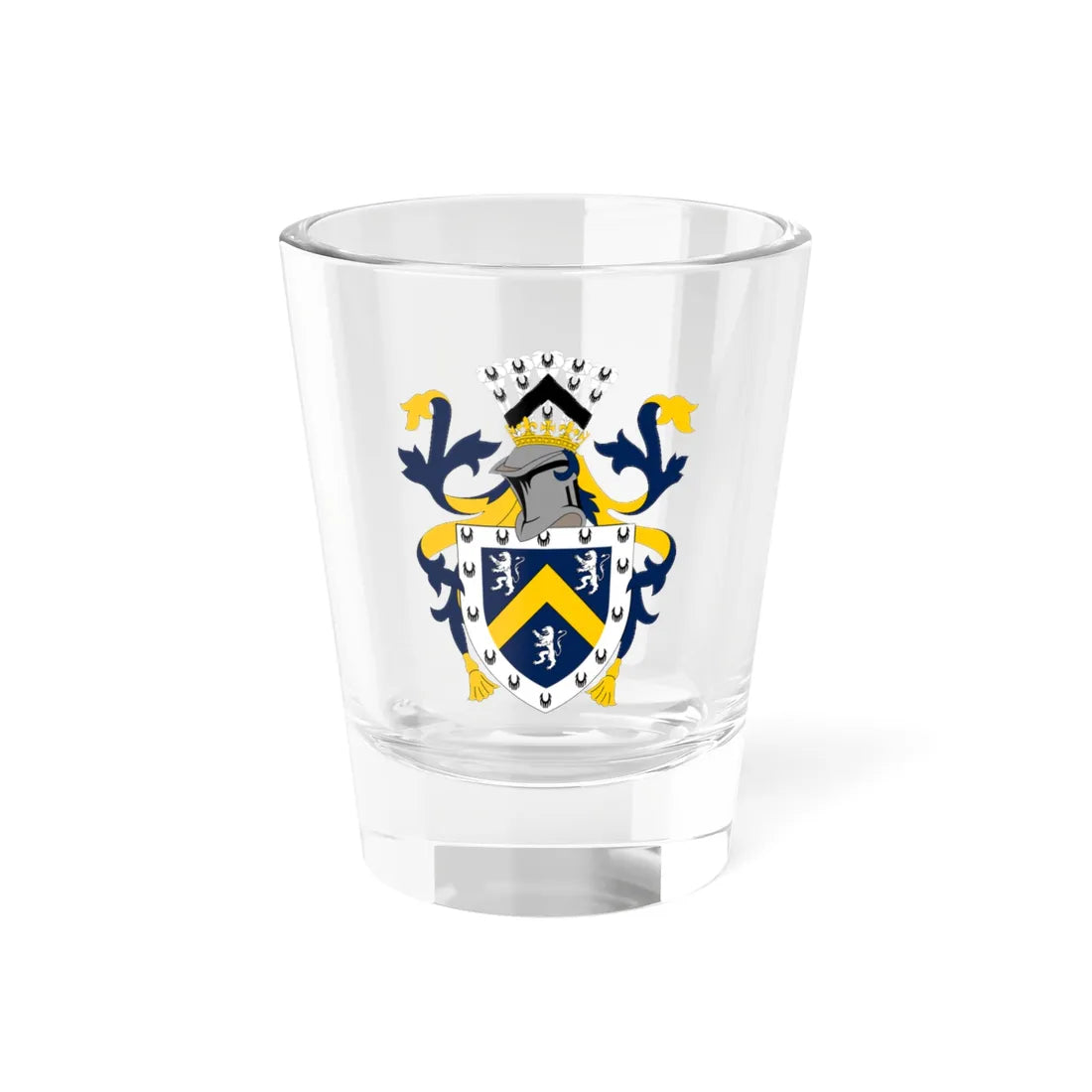 Hatfield College (England) (Coat of Arms) Shot Glass 1.5oz 1.5oz - Go Mug Yourself