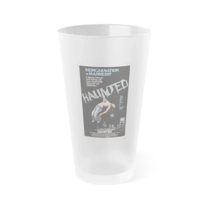 HAUNTED 1977 Movie Poster - Frosted Pint Glass 16oz Default Title - Go Mug Yourself