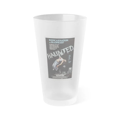 HAUNTED 1977 Movie Poster - Frosted Pint Glass 16oz-Go Mug Yourself