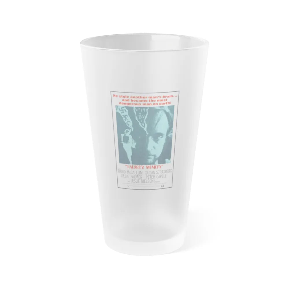 HAUSER'S MEMORY 1970 Movie Poster - Frosted Pint Glass 16oz-Go Mug Yourself