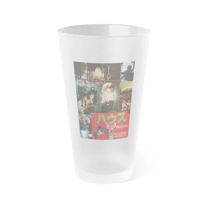 HAUSU (ASIAN) 1977 Movie Poster - Frosted Pint Glass 16oz-Go Mug Yourself