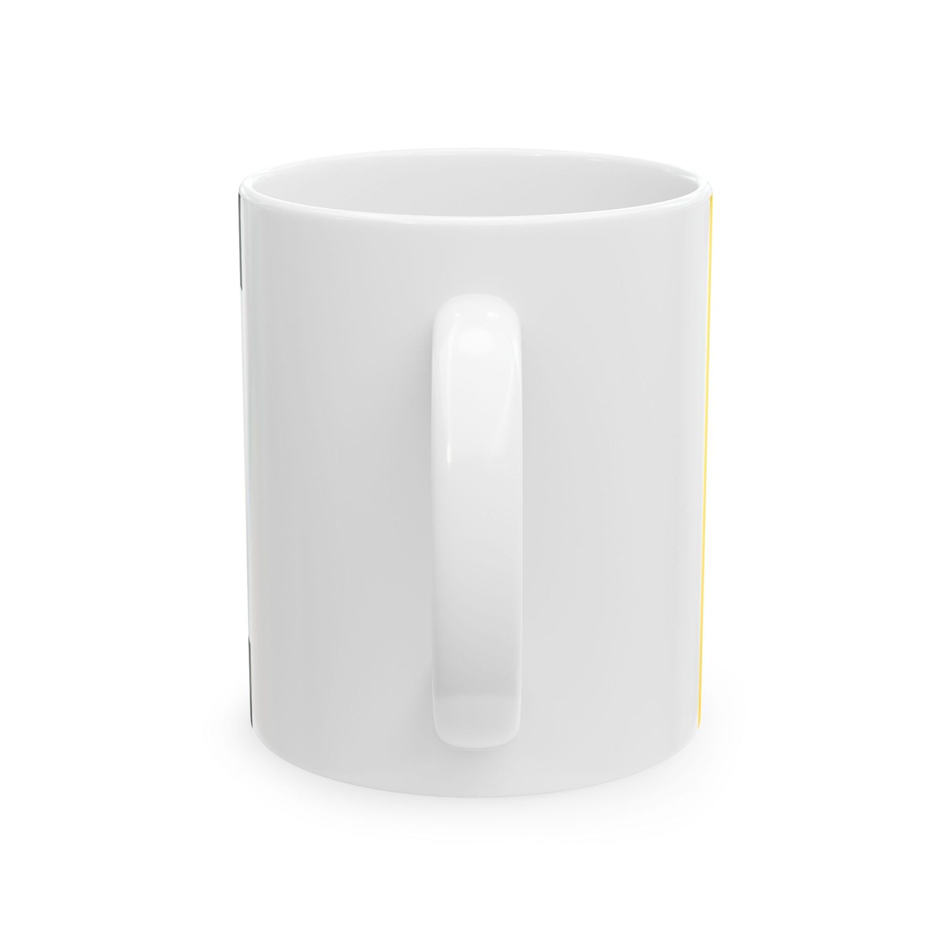 Haut-Leon traditional district flag (France) White Coffee Mug-Go Mug Yourself