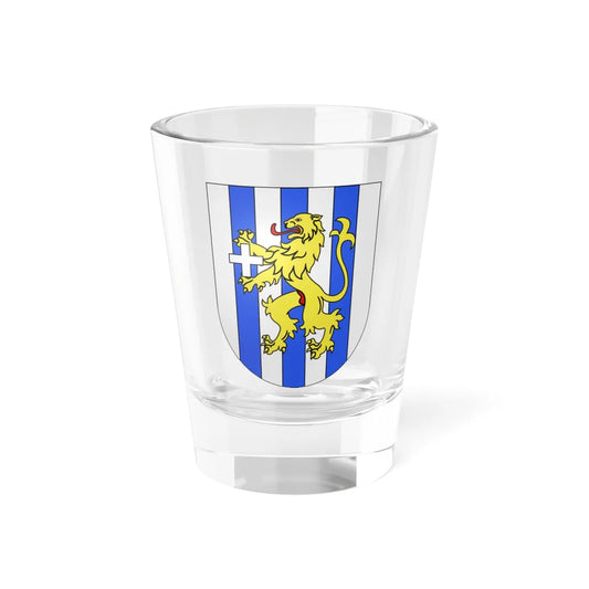 Hauterive-FR-coat of arms (Switzerland) (Coat of Arms) Shot Glass 1.5oz 1.5oz - Go Mug Yourself