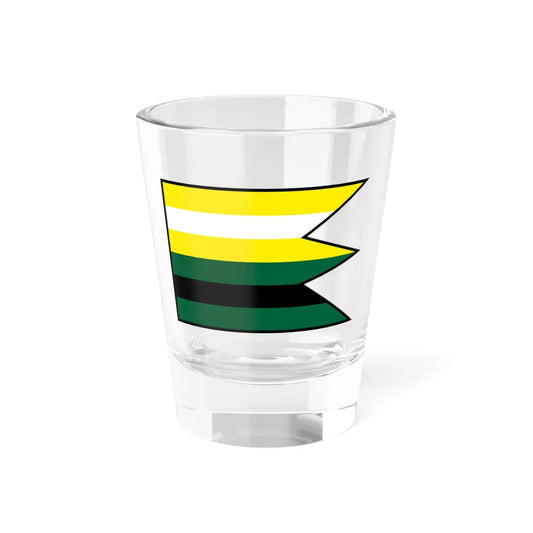 Havaj Stropkov Flag (Slovakia) Shot Glass 1.5oz 1.5oz - Go Mug Yourself
