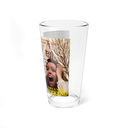 HAVE A NICE WEEKEND (VHS COVER) Pint Glass 16oz-Go Mug Yourself