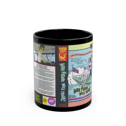 HAVE FIGURE WILL TRAVEL SWV SOMETHING WEIRD VIDEO (VHS COVER) - Black Coffee Mug-11oz-Go Mug Yourself