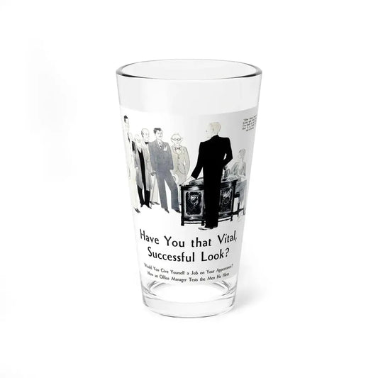 Have You that Vital, Successful Look (1), Physical Culture, November 1930 - Pint Glass 16oz 16oz - Go Mug Yourself