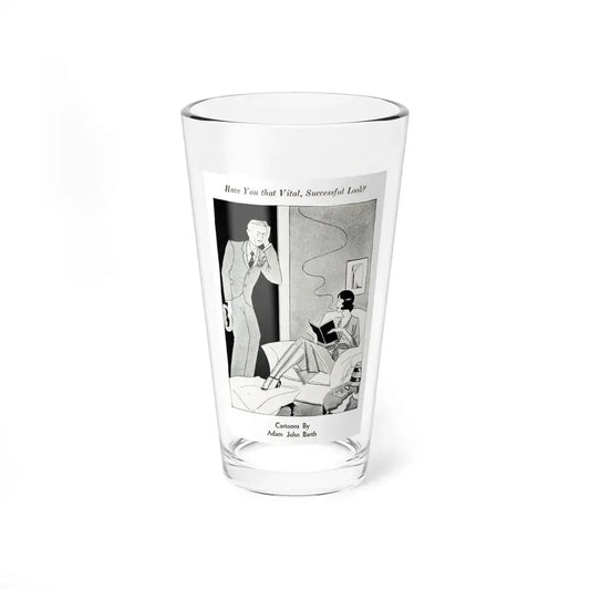 Have You that Vital, Successful Look (2), Physical Culture, November 1930 - Pint Glass 16oz 16oz - Go Mug Yourself