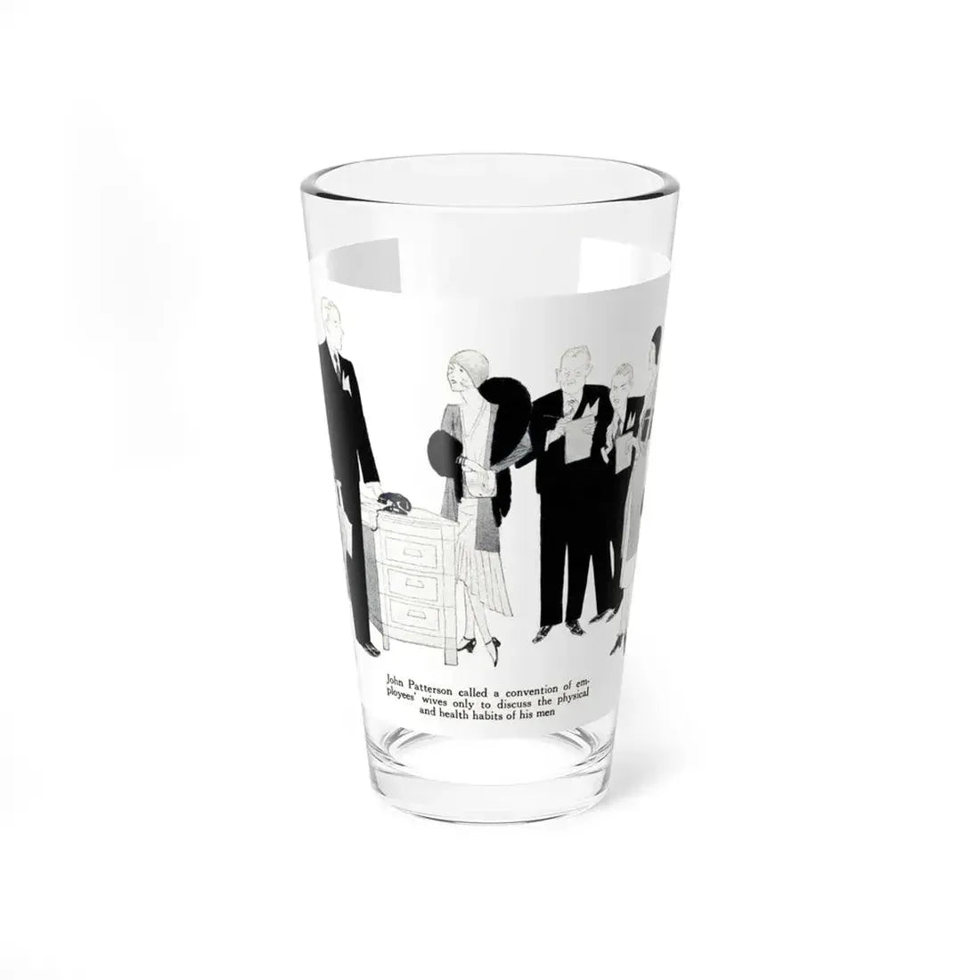 Have You that Vital, Successful Look (3), Physical Culture, November 1930 - Pint Glass 16oz 16oz - Go Mug Yourself