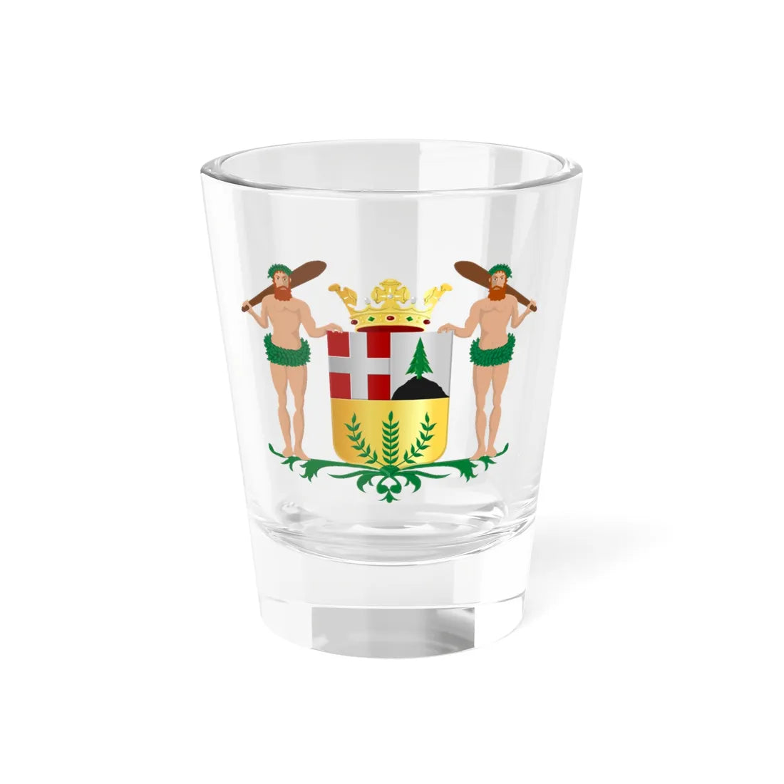 Havelte wapen (Netherlands) (Coat of Arms) Shot Glass 1.5oz 1.5oz - Go Mug Yourself