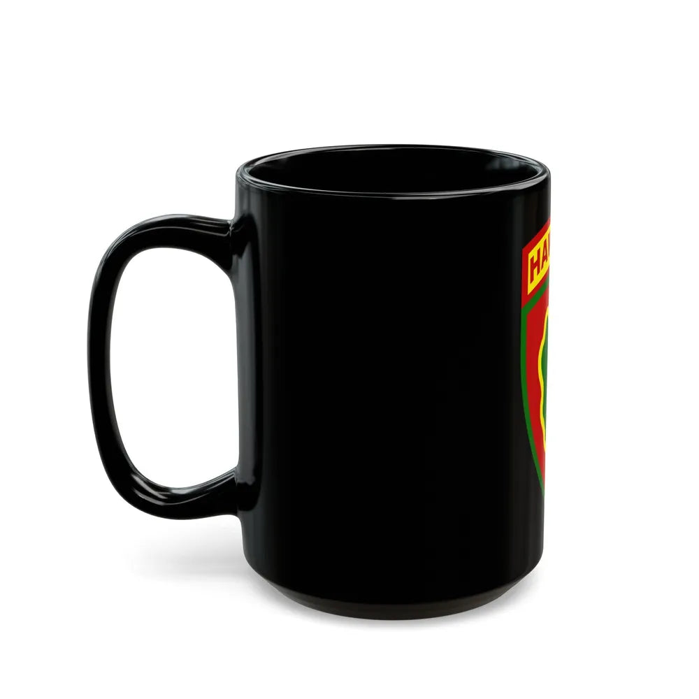 Hawaiian Division (U.S. Army) Black Coffee Mug-Go Mug Yourself