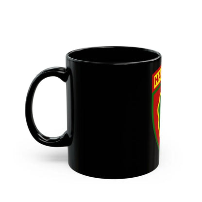 Hawaiian Division (U.S. Army) Black Coffee Mug-Go Mug Yourself