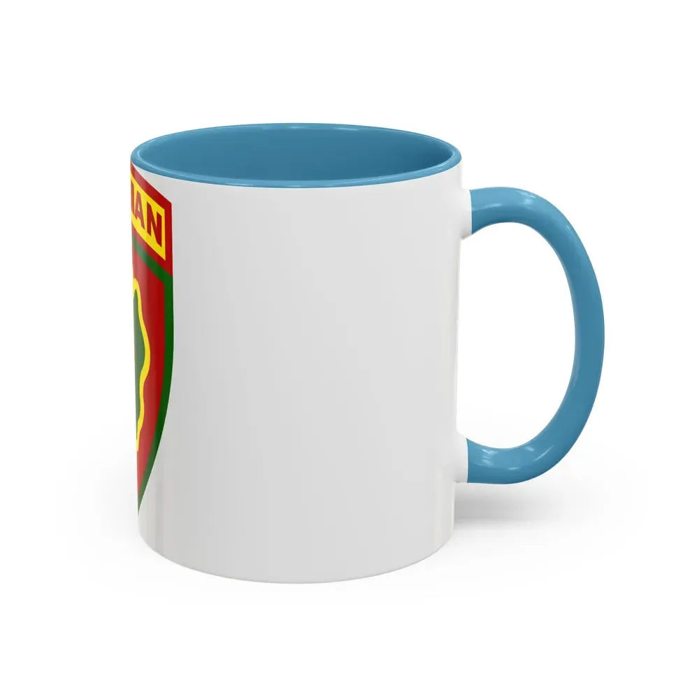 Hawaiian Division (U.S. Army) Accent Coffee Mug - Go Mug Yourself