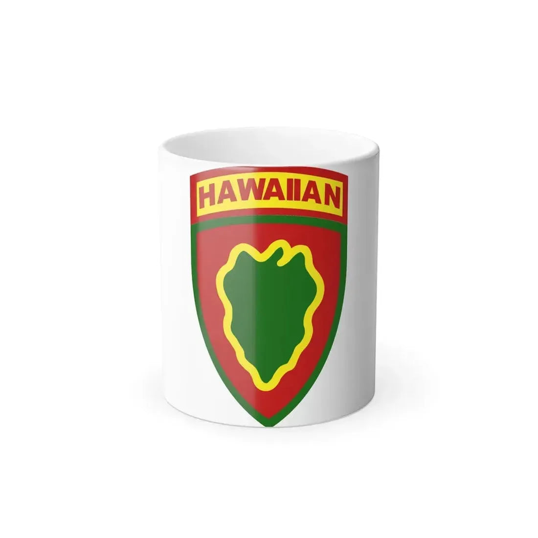 Hawaiian Division (U.S. Army) Color Changing Coffee Mug 11oz - Go Mug Yourself
