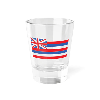 Hawaiian Flag Official (United States) Shot Glass 1.5oz 1.5oz - Go Mug Yourself