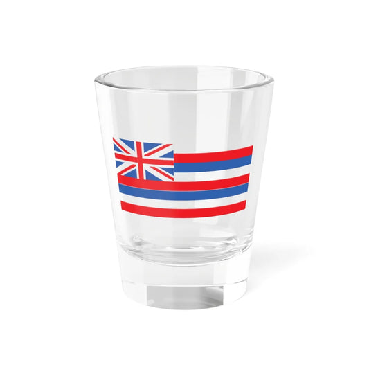 Hawaiian Flag Official (United States) Shot Glass 1.5oz 1.5oz - Go Mug Yourself