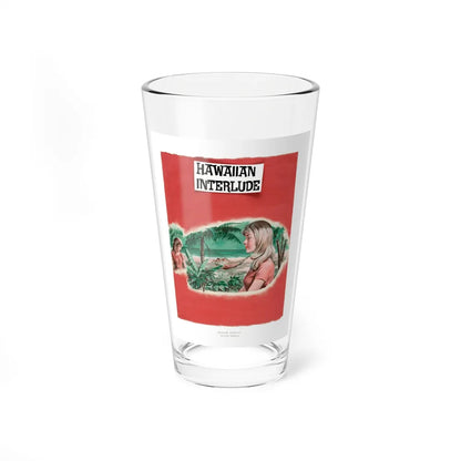 Hawaiian Interlude by Dorothy Francis (Avalon Books, 1970) - Pint Glass 16oz 16oz - Go Mug Yourself