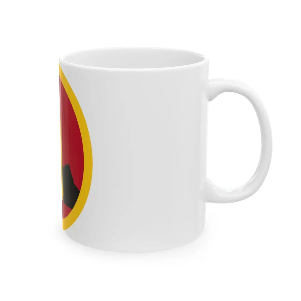 Hawaiian Seperate Coast Artillery Brigade (U.S. Army) White Coffee Mug-Go Mug Yourself