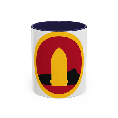 Hawaiian Seperate Coast Artillery Brigade (U.S. Army) Accent Coffee Mug 11oz Navy - Go Mug Yourself